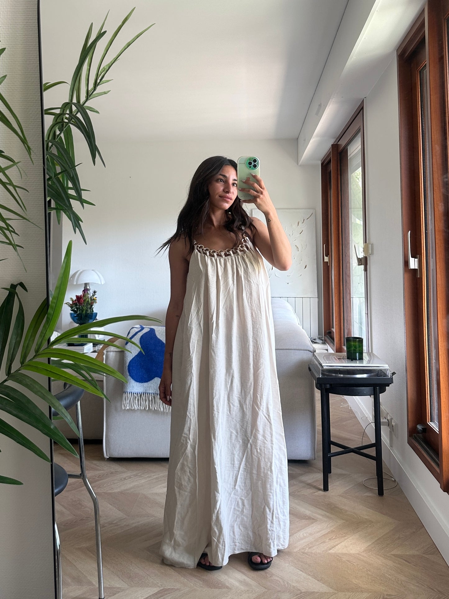 Robe Reina crème