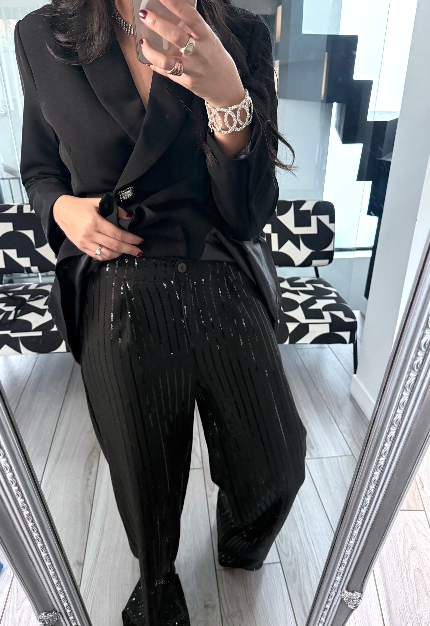 Pantalon à sequins César