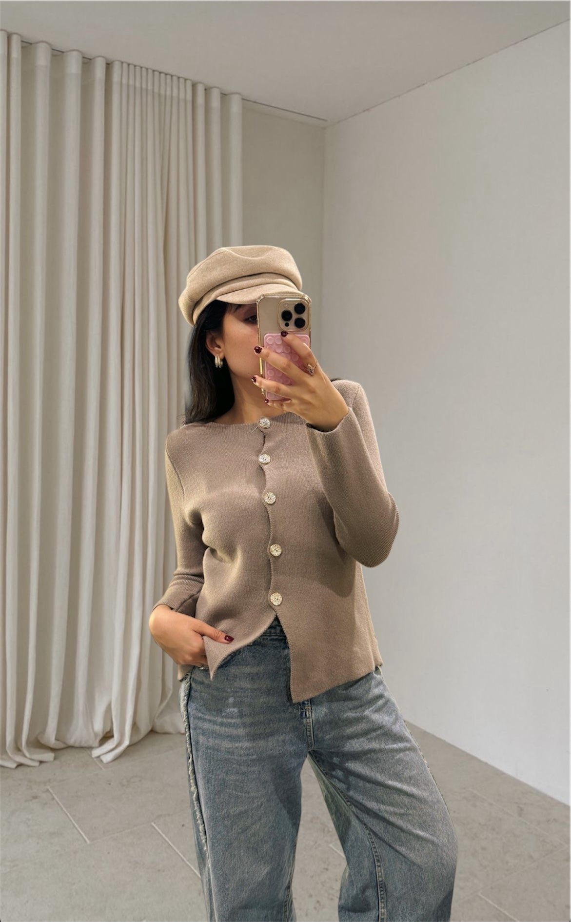 Top Justine beige