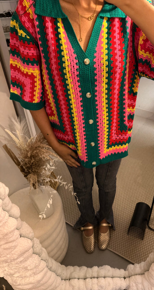 Chemise à crochet Evy