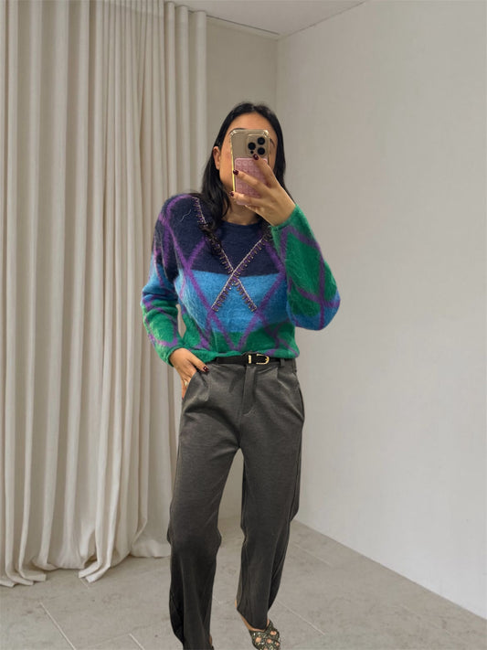 Pantalon gris Manue