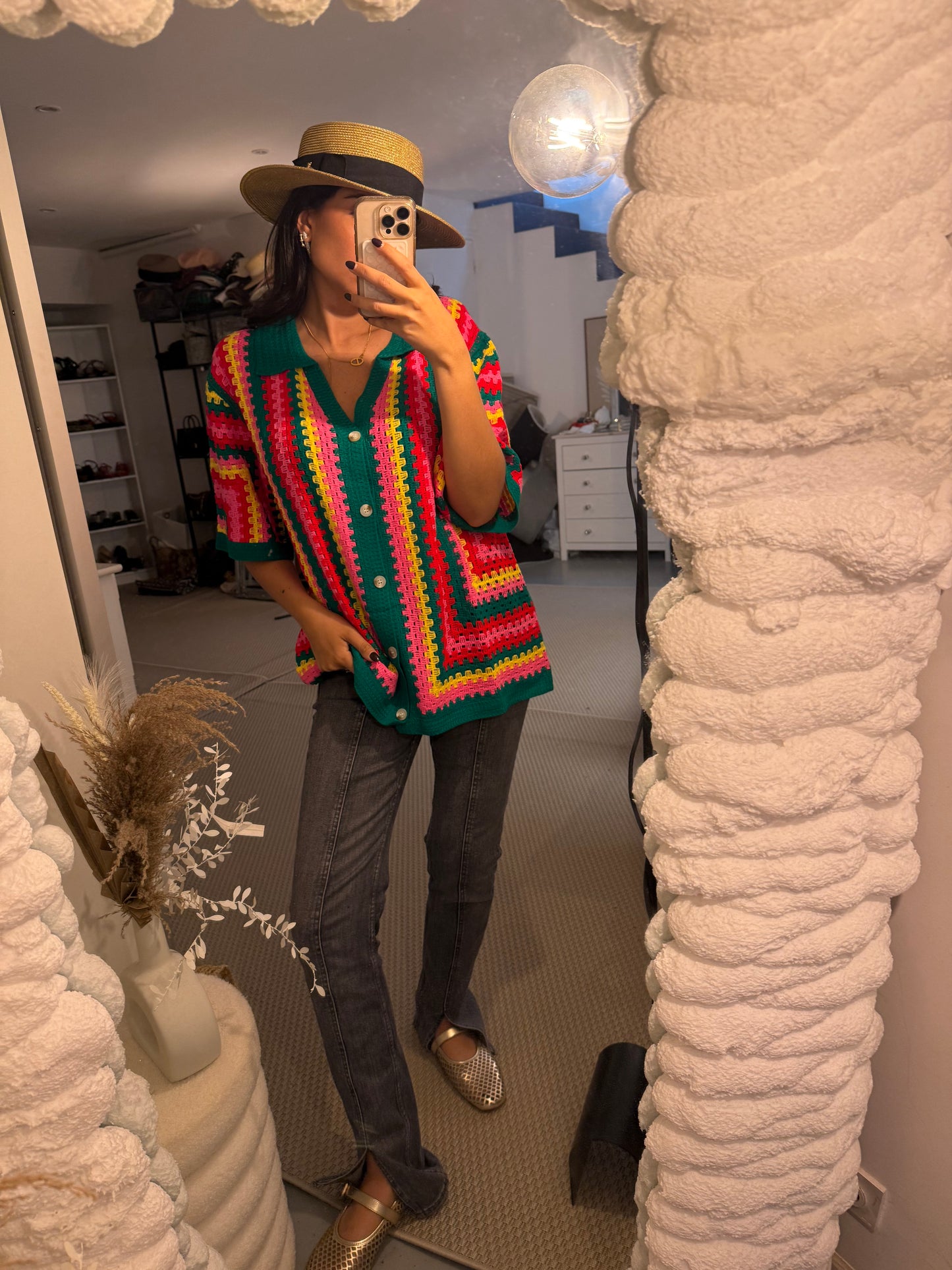 Chemise à crochet Evy