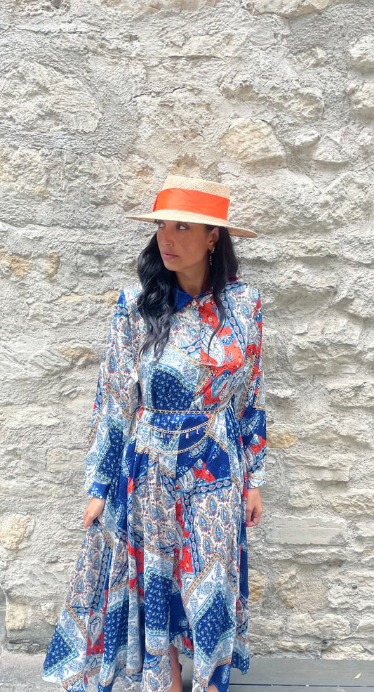 Robe Bandida Bleu