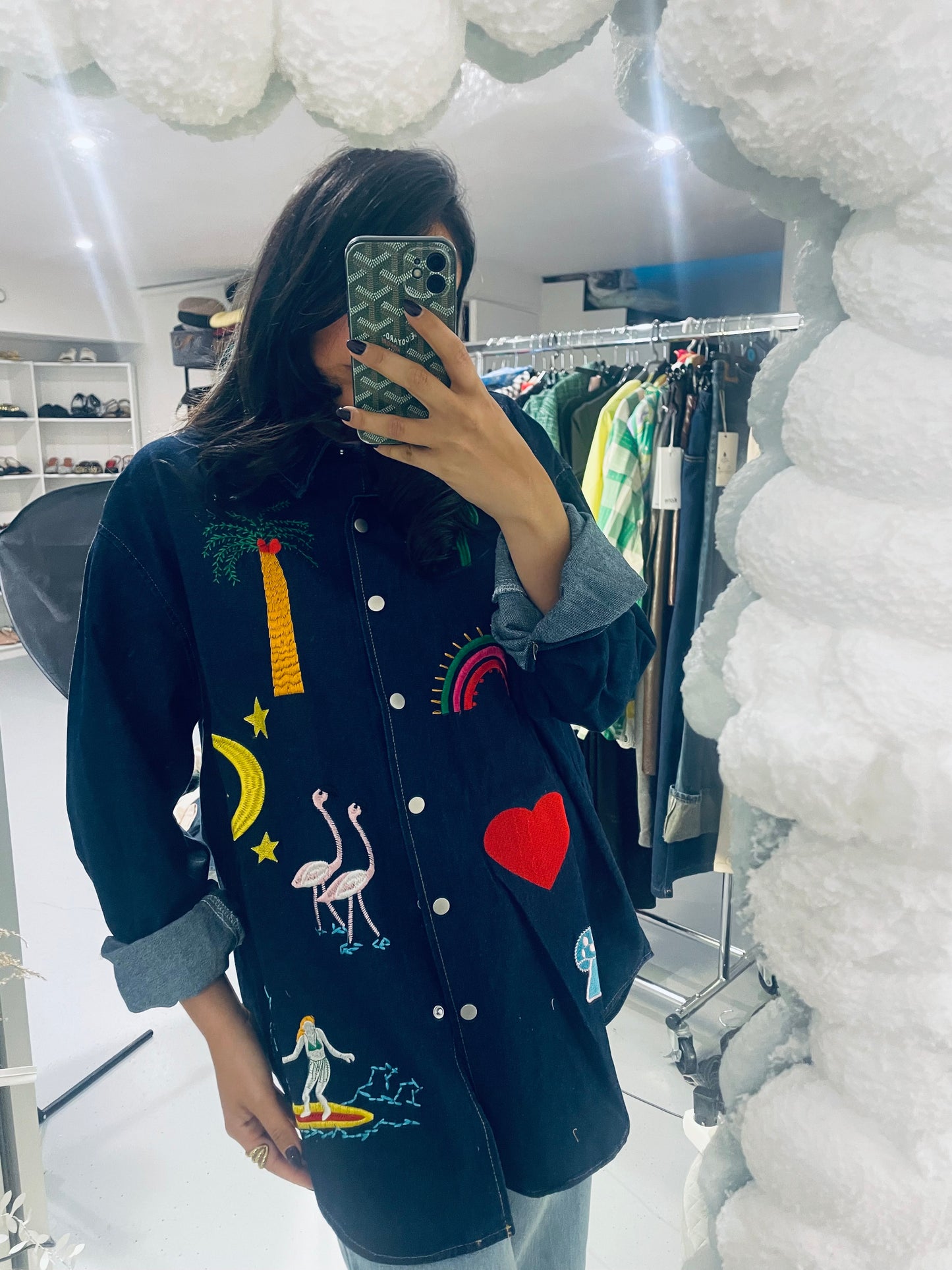 Chemise denim Mia
