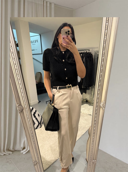Pantalon crème Manue