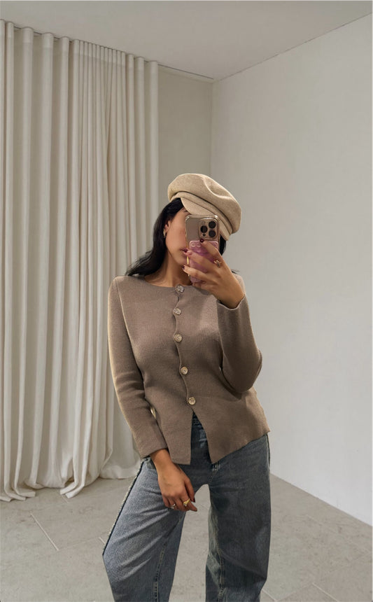 Top Justine beige